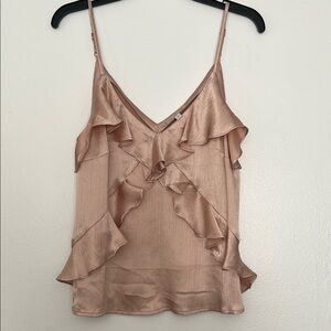 Ruffle tank